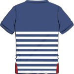 T-shirt en coton bio avec col rond d'un fournisseur texitle